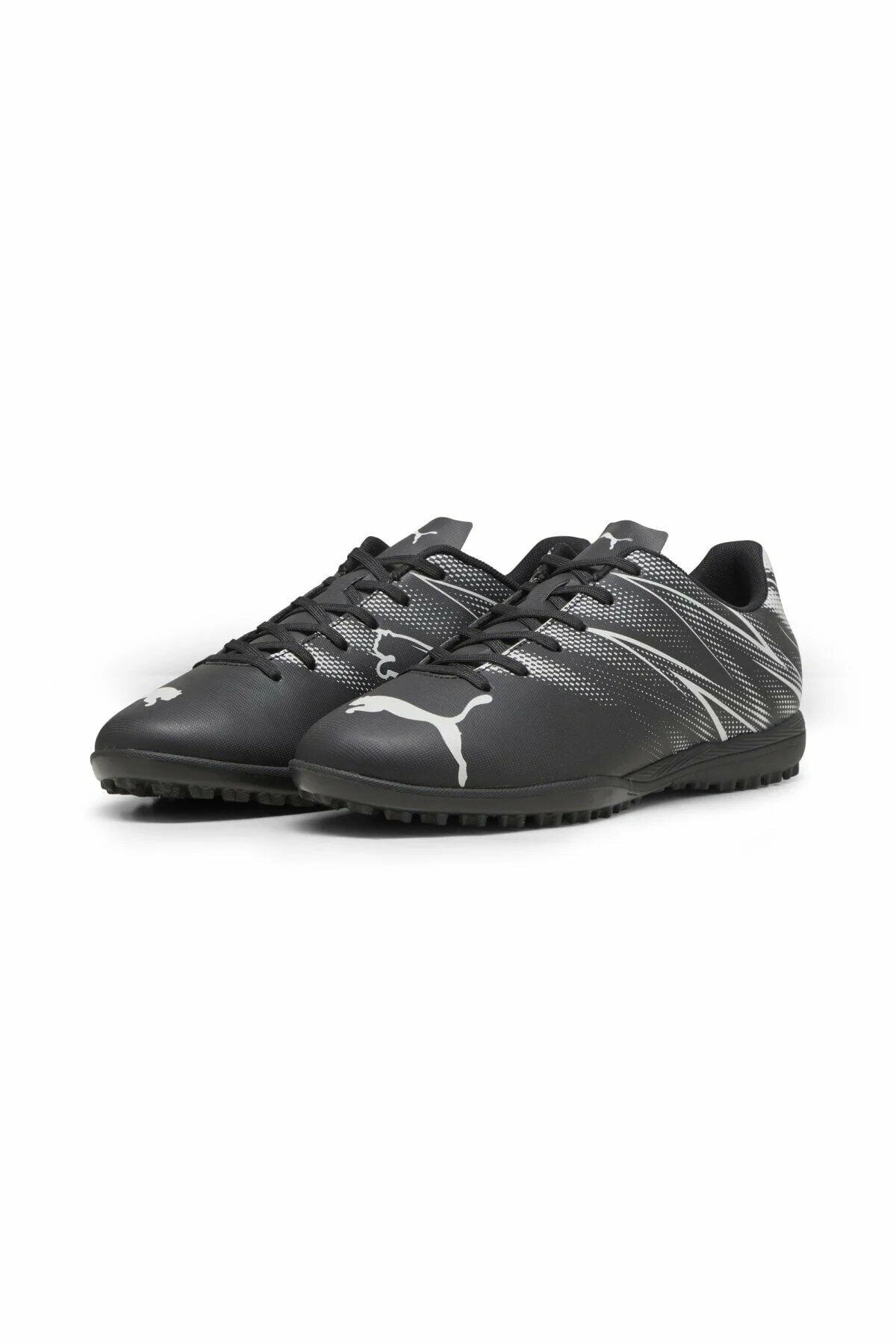 Puma Attacanto TT PUMA-Black Silver Mist Erkek Halı Saha Futbol Ayakkabısı 10747801 45