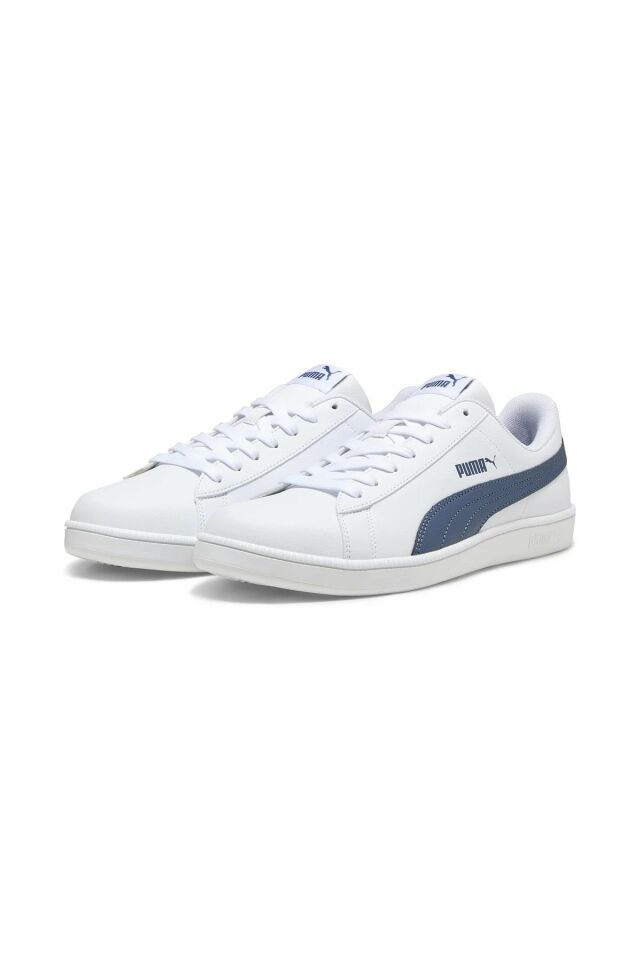 Puma Up Puma-White Inky-Blue Erkek Sneaker Ayakkabı Beyaz 37260538 45