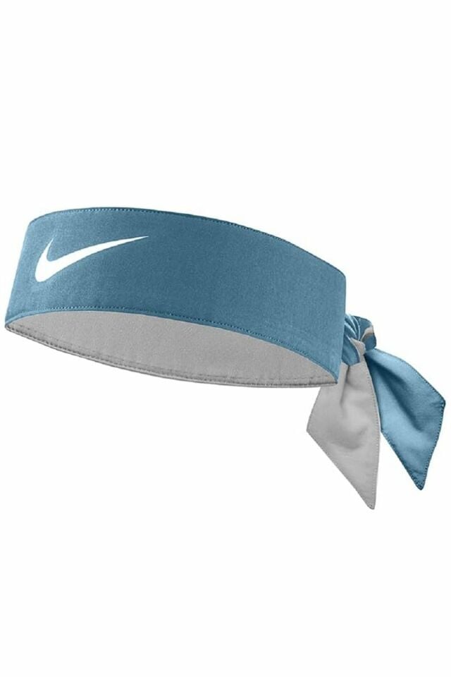 Nike Tennis Premier Head Tie RiftBlue/White Osfm Unisex Tenis Saç Bandı Mavi/Beyaz N.000.3204.453.OS