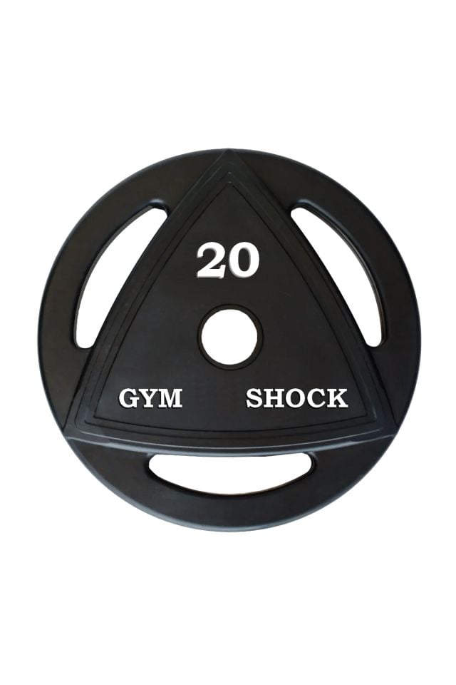 Gym Shock Kauçuk Kaplı Olimpik Plaka 20 Kg
