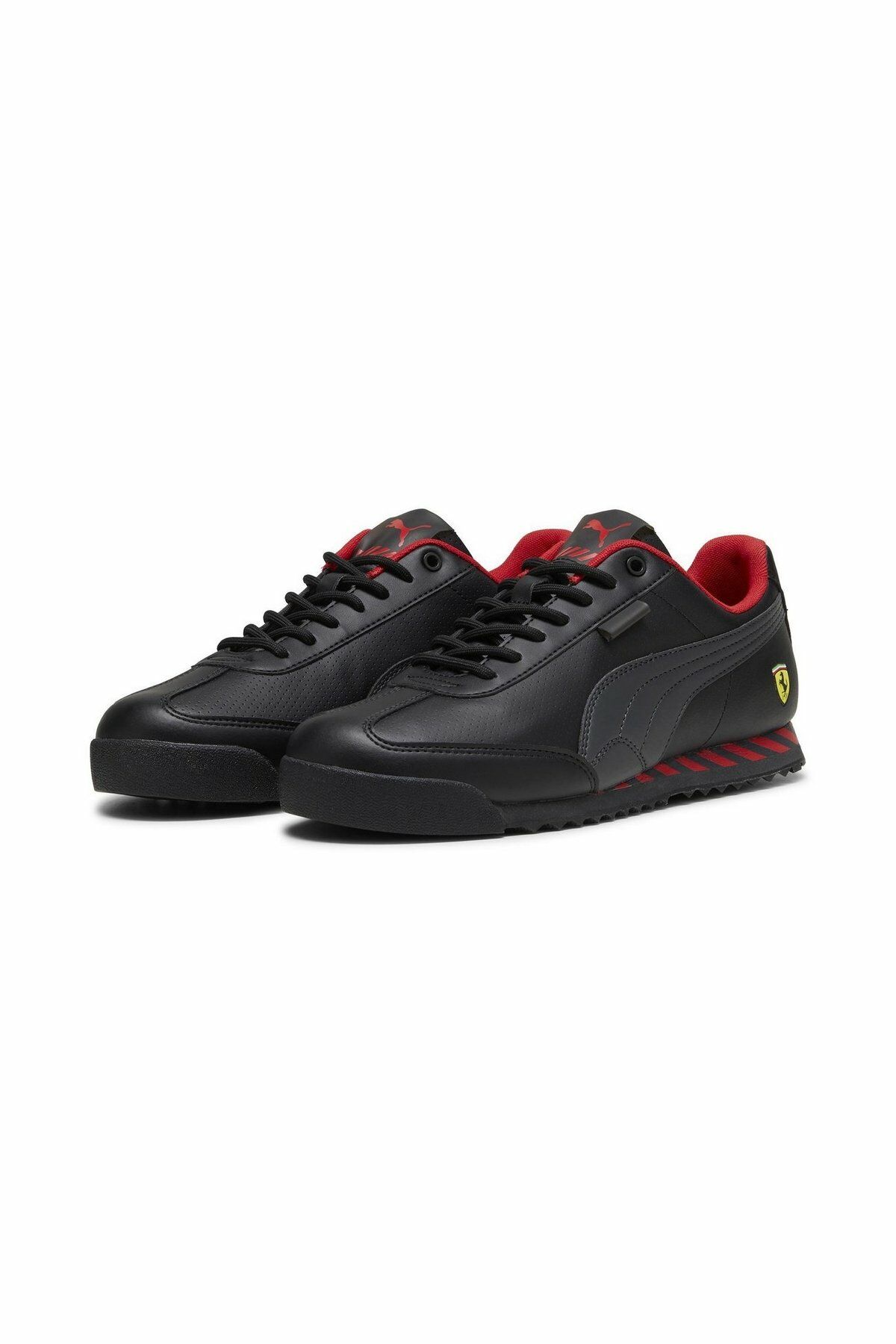 Puma Ferrari Roma Via Puma-Black Dark-Gray Günlük Spor Ayakkabı Siyah 30806701 42