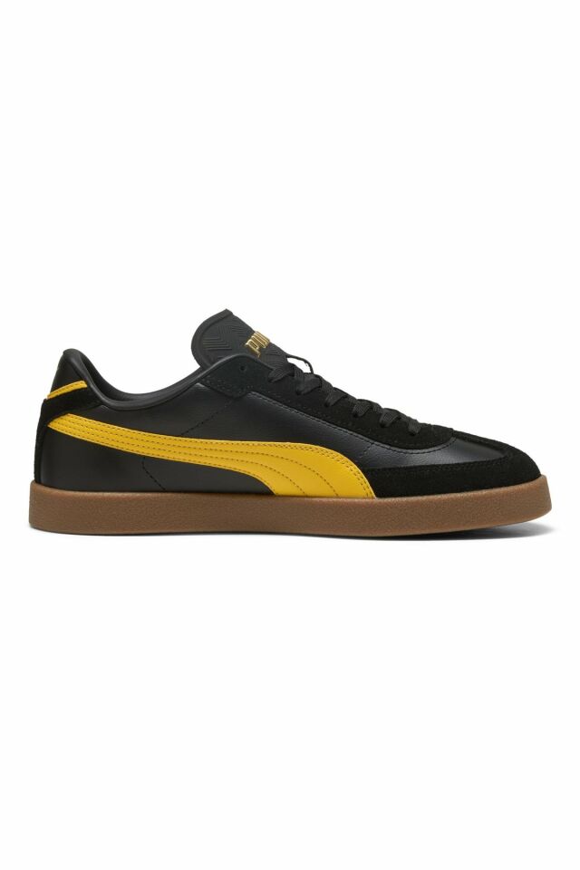 Puma Club II Era Erkek Spor Ayakkabı Siyah/Sarı 39744721 44
