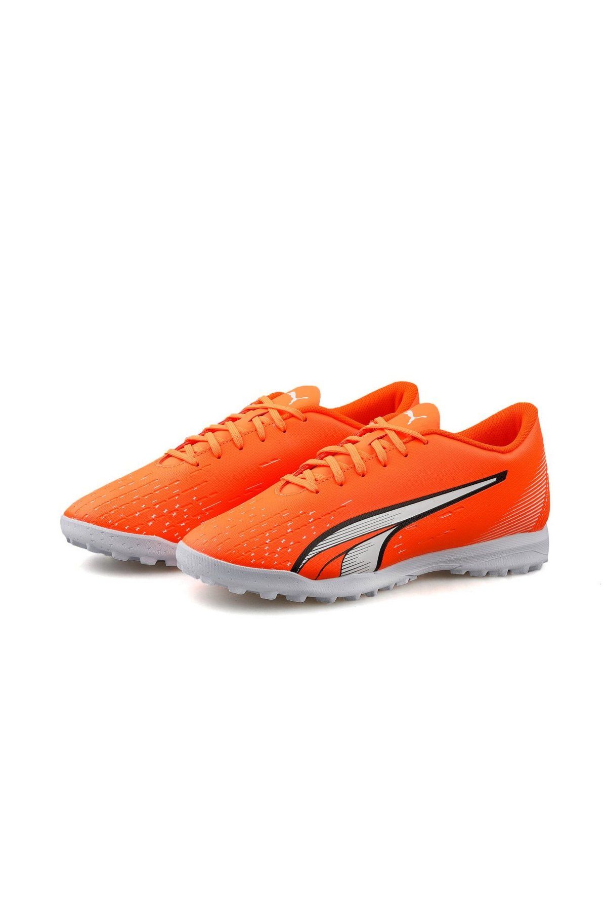 Puma Ultra Play TT Ultra Orange Puma-White Turuncu Erkek Futbol Halı Saha Ayakkabısı 10722601 45