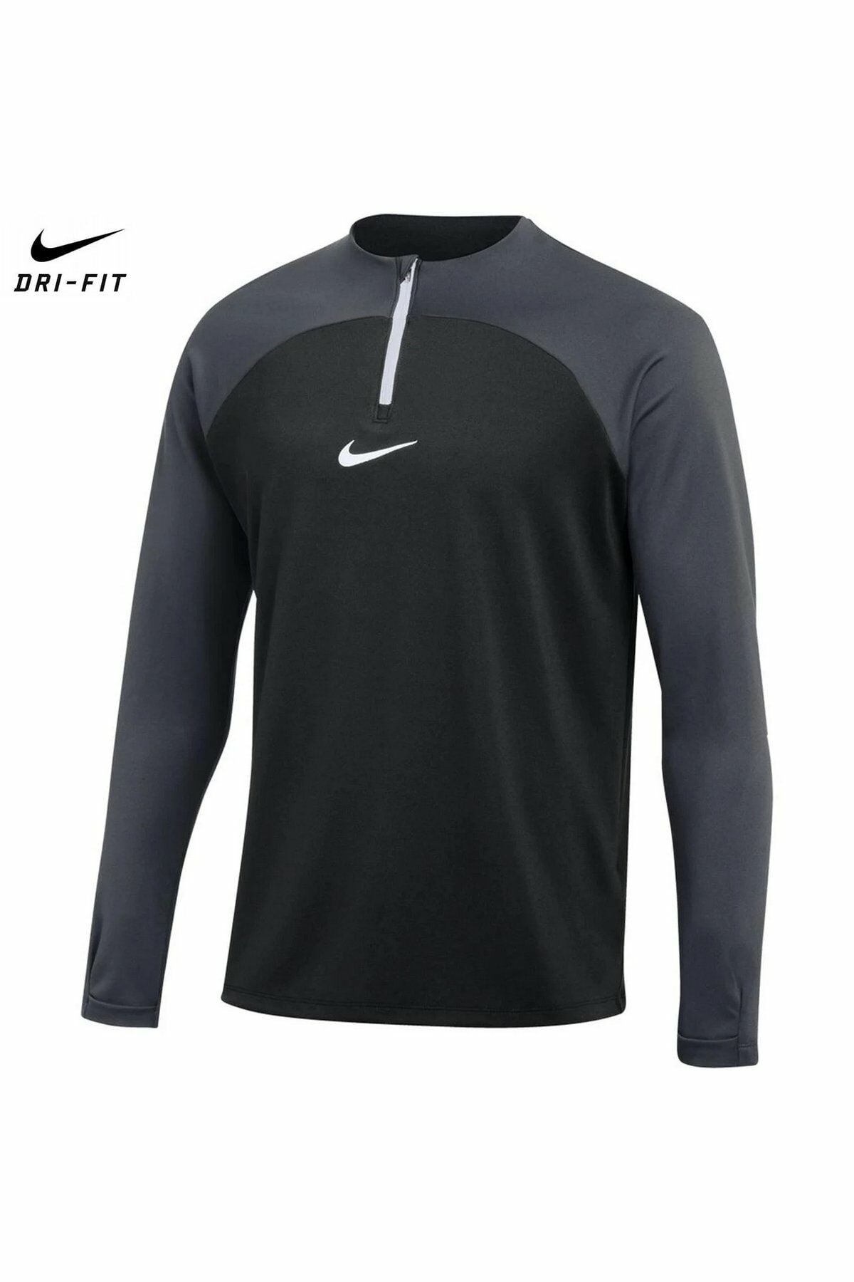 Nike Dri-Fit Academy Dril Top K Erkek Antrenman Uzun Kollu Sweatshirt Siyah DH9230-011 M