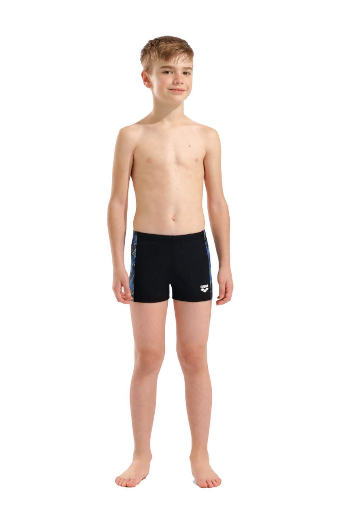 Arena Boy's Arena Draft Swim Short Erkek Çocuk Yüzücü Mayo Siyah 010748550 14-15