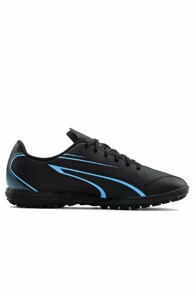 Puma Vitoria TT Erkek Halı Saha Futbol Ayakkabı Siyah/Mavi 10748405 41