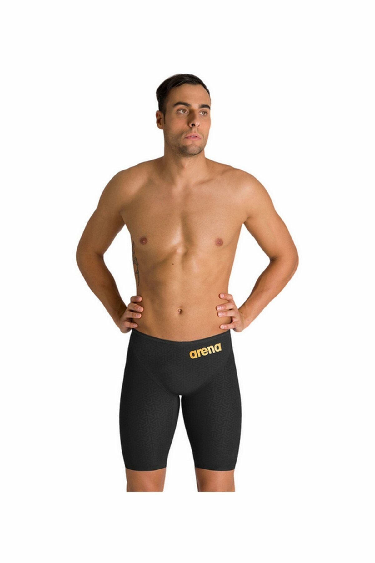 Arena Powerskin Carbon Glide Jammer Karbon Erkek Yarış Mayosu Si̇yah 003665105 75
