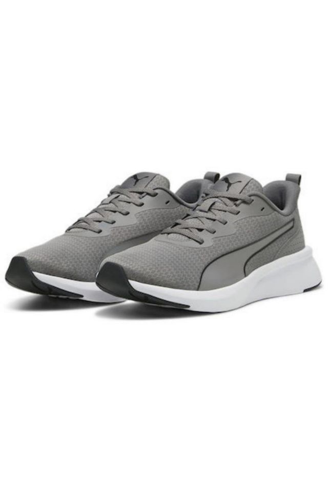 Puma Flyer Lite Cast Iron Puma-White Erkek Günlük Ayakkabı Gri 37877410 40