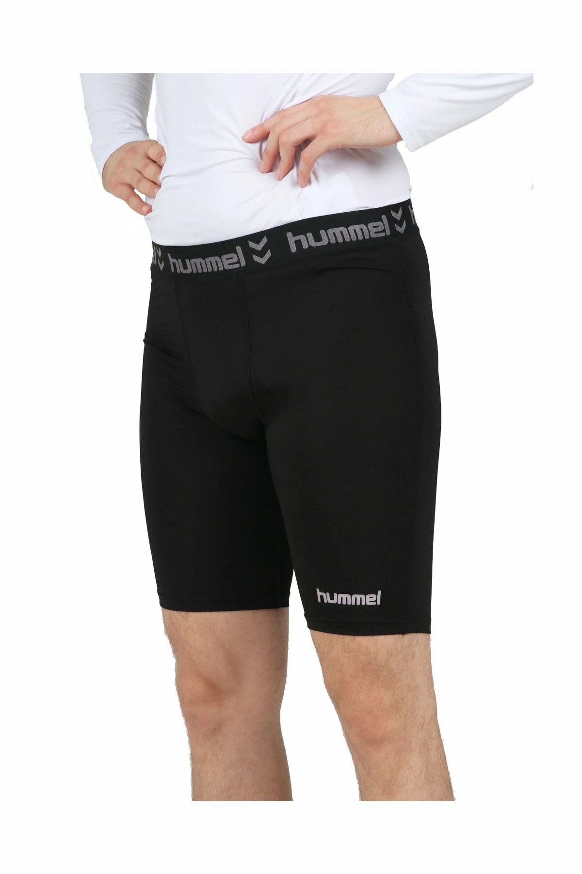 Hummel Undear Sportstyle Erkek Kısa Tayt Siyah S
