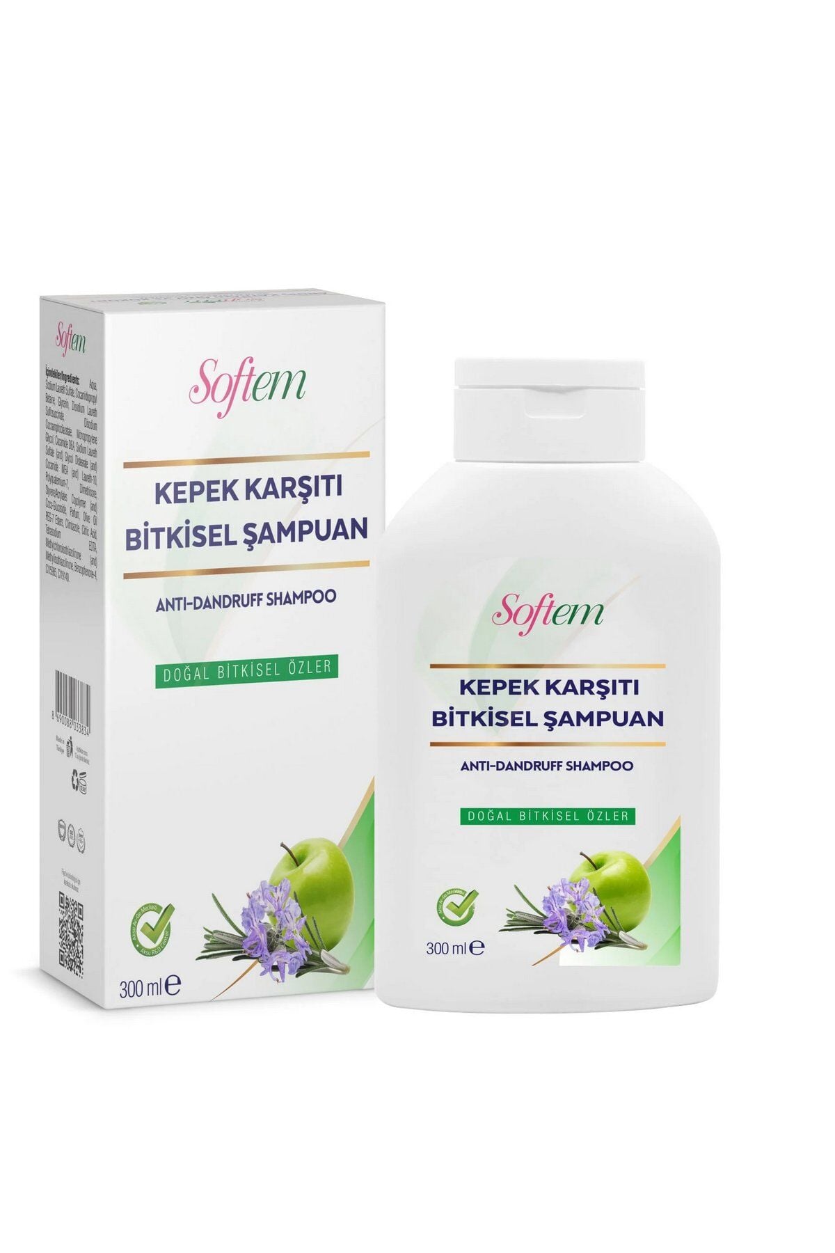 AksuVital Softem Kepek Karşıtı Bitkisel Şampuan 300 ml