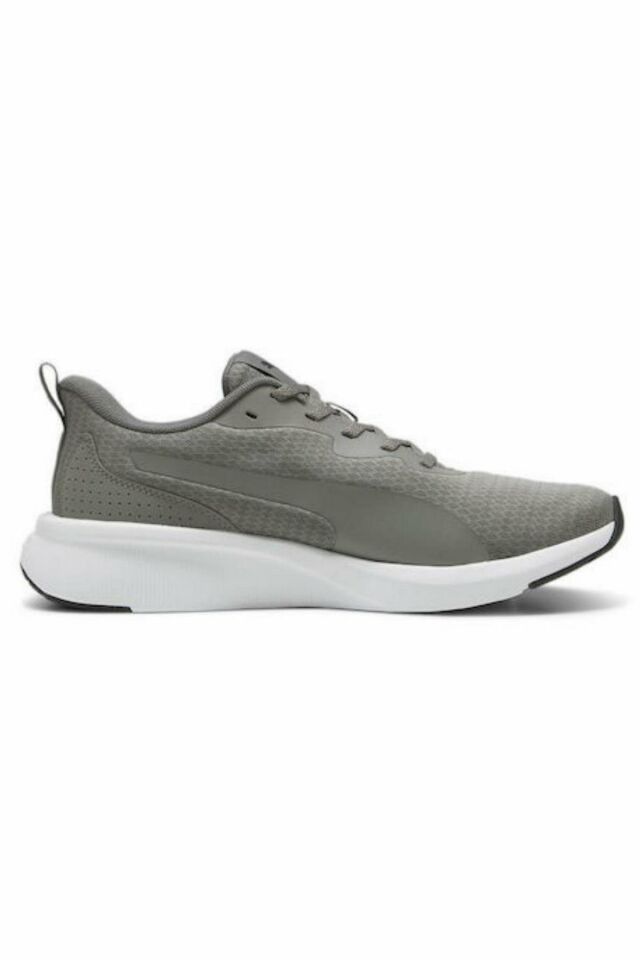 Puma Flyer Lite Cast Iron Puma-White Erkek Günlük Ayakkabı Gri 37877410 43