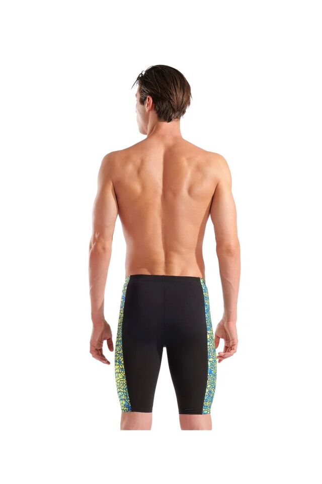 Arena Snakeskin Jammer Erkek Yüzücü Mayosu Siyah/Yeşil 010161506