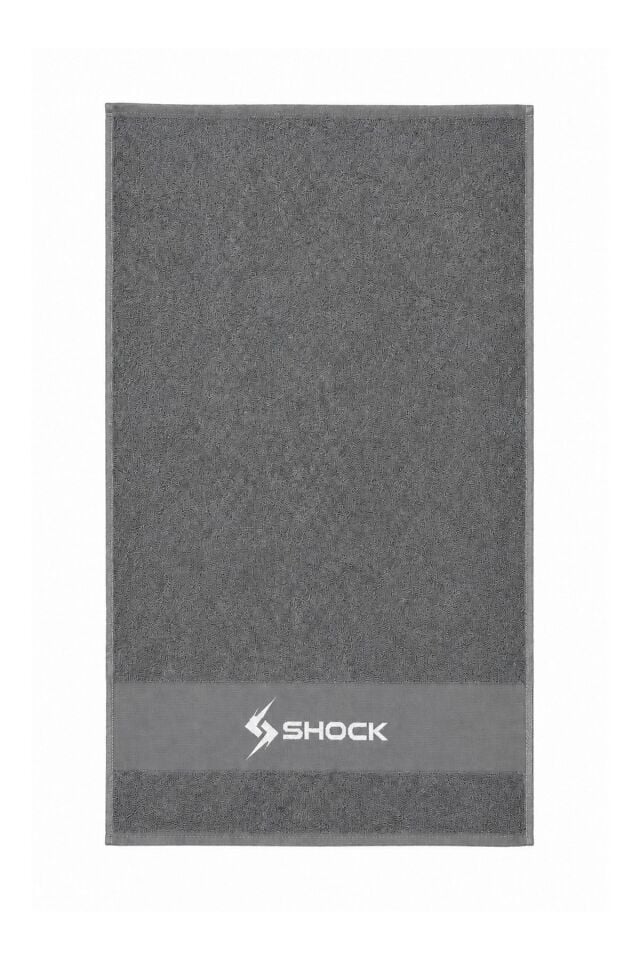 Shock Sports 50x80 %100 Pamuk Spor Havlusu Gri