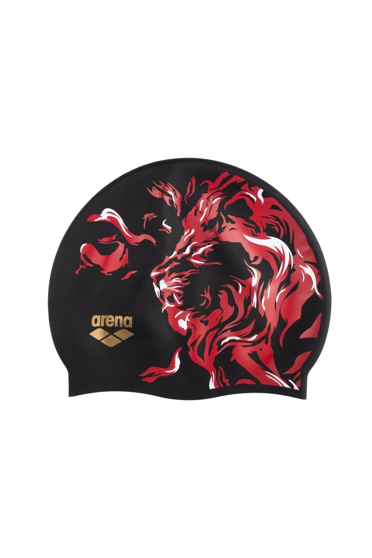 Arena Print 2 Silikon Unisex Yüzücü Bone Siyah/Desenli 1E368550