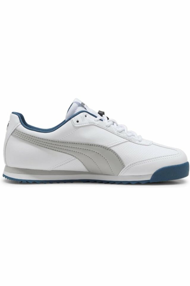 Puma MAPF1 Roma Via Puma-White Ocean Tropic Erkek Günlük Ayakkabı Beyaz 30804102 44