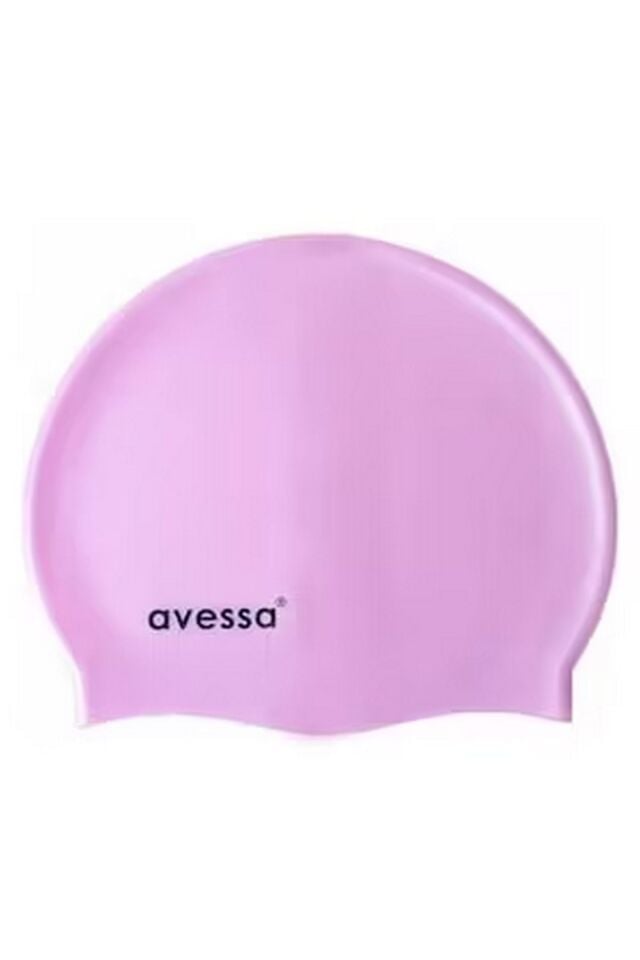 Avessa SC-509 Silikon Bone Swimming Cap Lila
