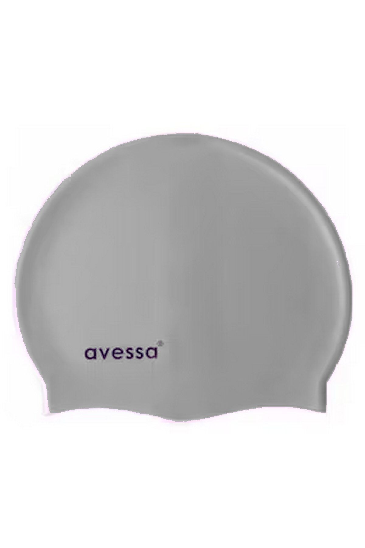 Avessa SC-604 Silikon Bone Swimming Cap Gri