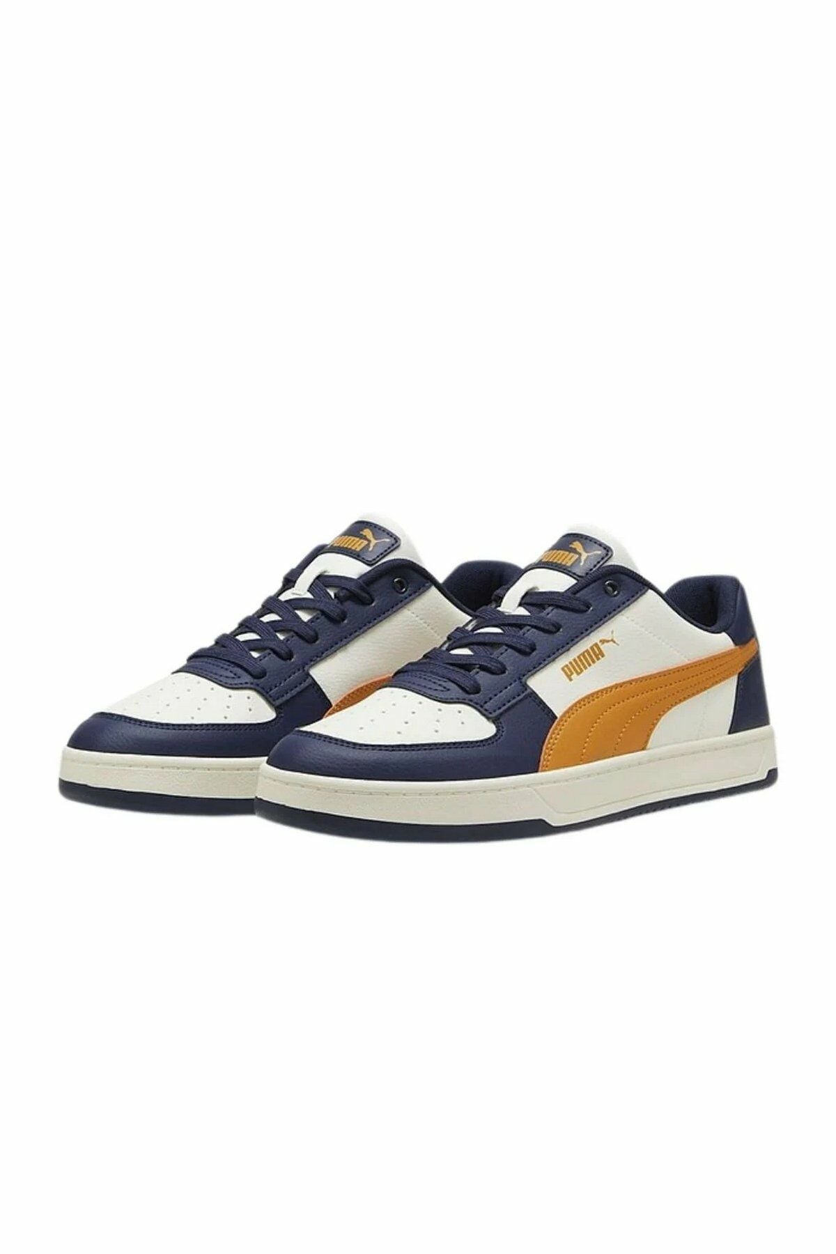 Puma Caven 2.0 Navy-Ginger Tea-Warm White Erkek Günlük Ayakkabı Lacivert 39229021 45
