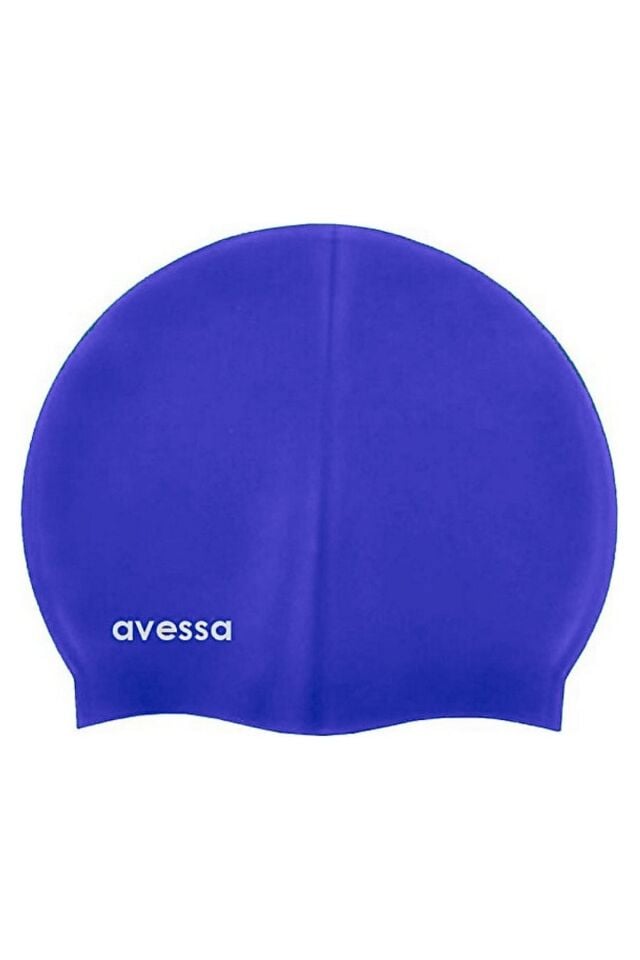 Avessa SC-403 Silikon Bone Swimming Cap Mavi