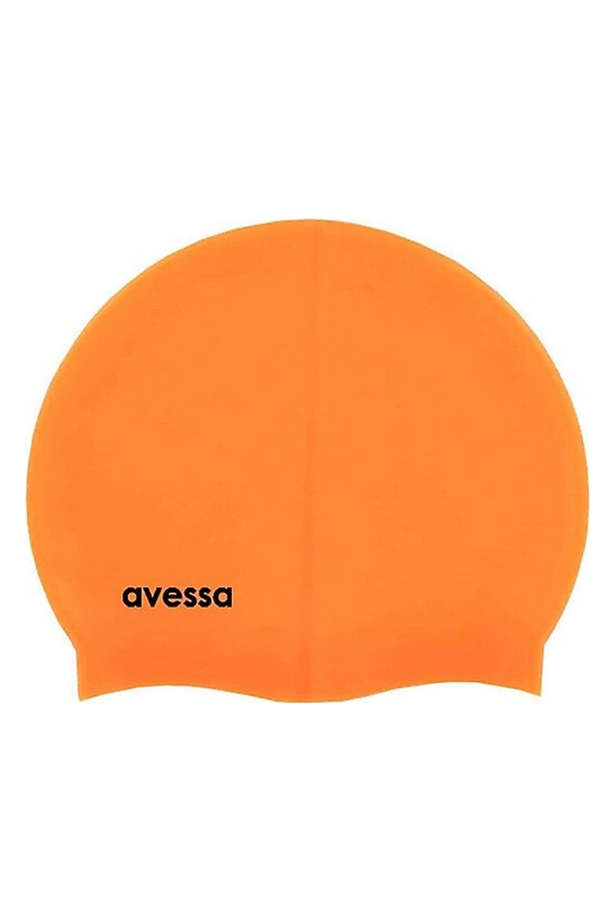 Avessa SC-610 Silikon Bone Swimming Cap Turuncu