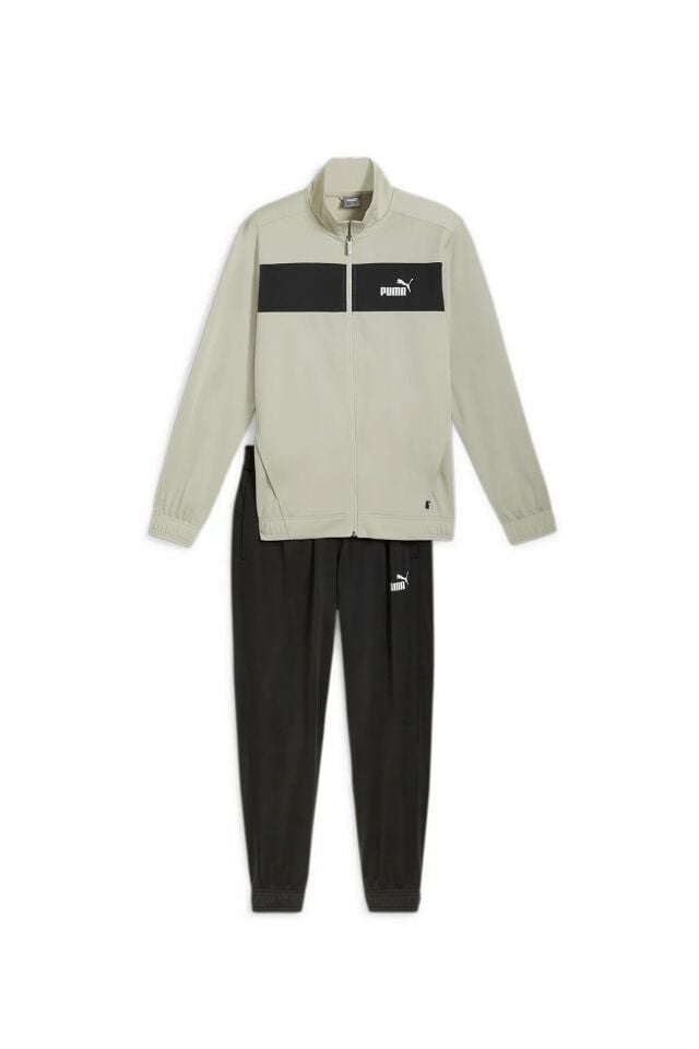 Puma Poly Suit Sportstyle Erkek Eşofman Takımı Bej 67742768 2XL