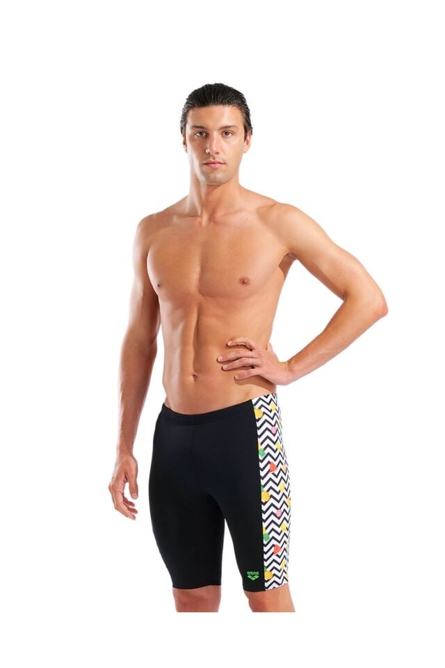 Arena Men Arena Fruits Swim Jammer Erkek Yüzücü Mayo Fruits Siyah 010711515