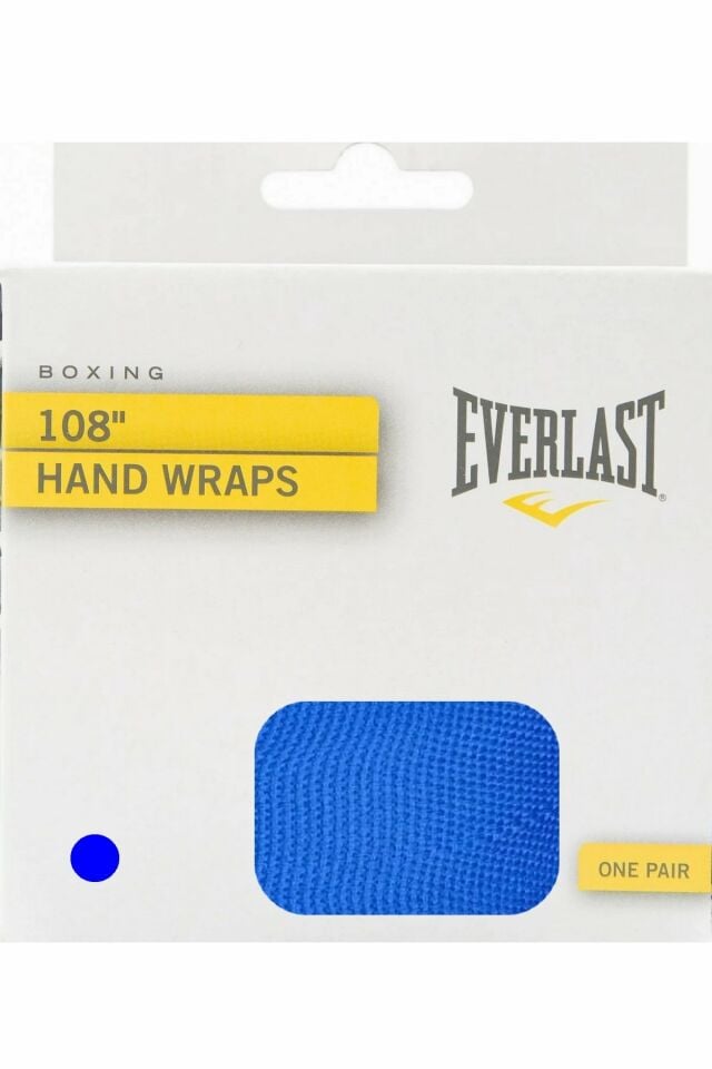 Everlast P00002513 Pro Style Hand Wraps 180'' Profesyonel Boks Bandaj Mavi