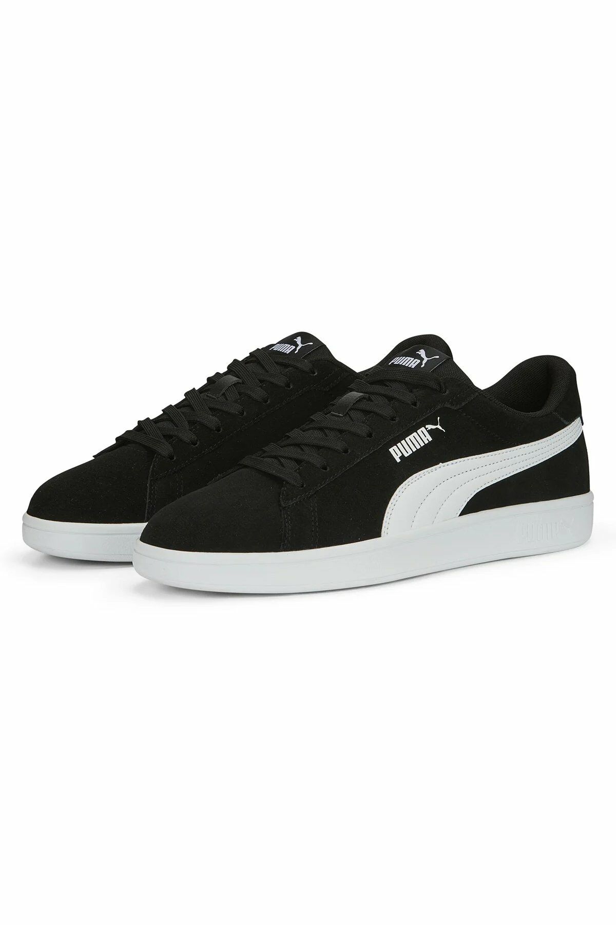 Puma Smash 3.0 Puma-Black Puma-White Erkek Spor Ayakkabı Siyah 39098401 40