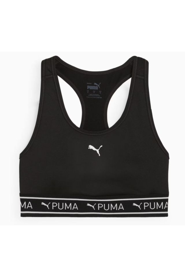 Puma 4 Keeps Elastic Bra P Bayan Tek Üst Bra Siyah 52531951 XL