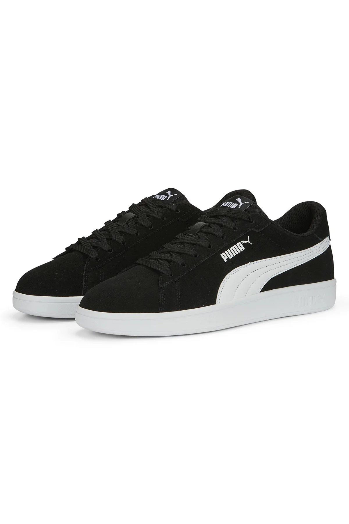 Puma Smash 3.0 Puma-Black Puma-White Erkek Spor Ayakkabı Siyah 39098401 41