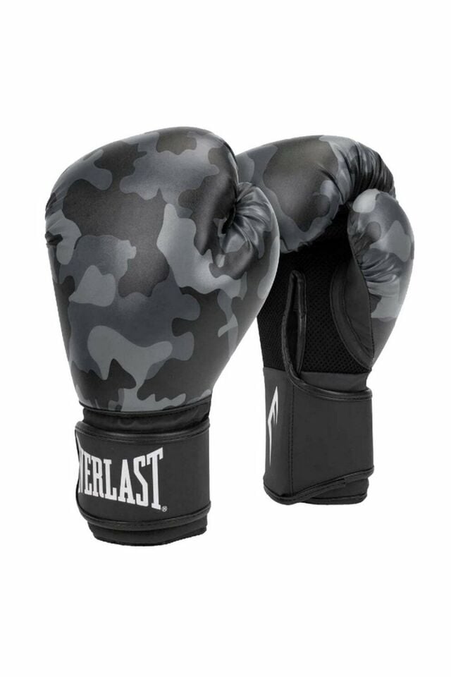Everlast 919580-70 Spark Boxing Gloves Boks Eldiveni Gri Kamuflaj 12 Oz