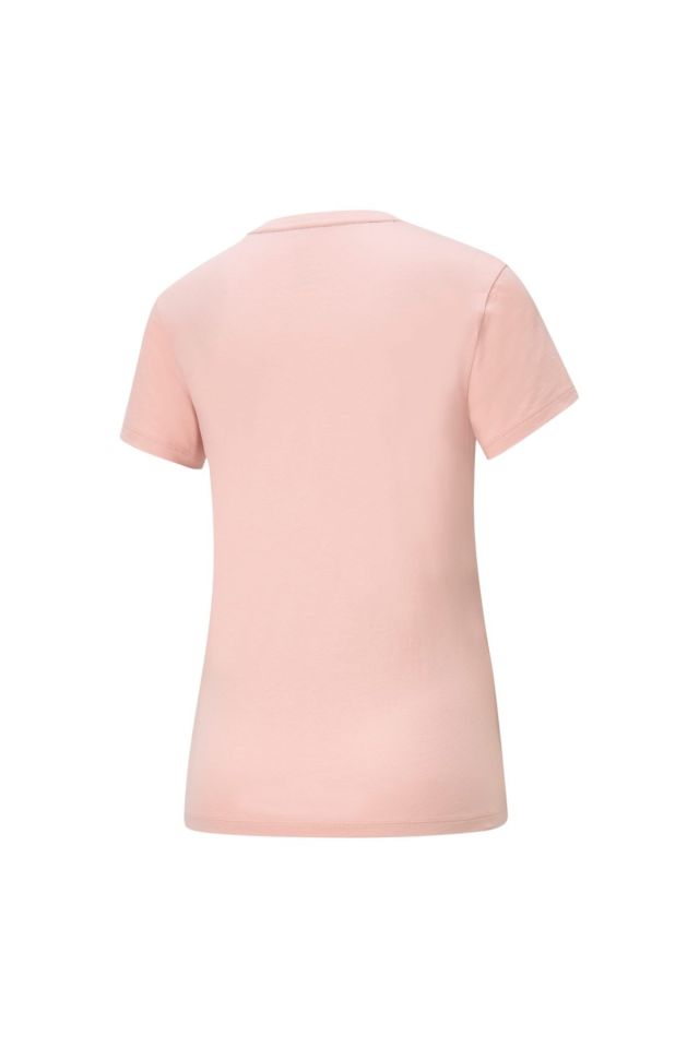 Puma Ess Logo Tee Sportstyle Bayan Günlük Tişört Pembe 58677480 S