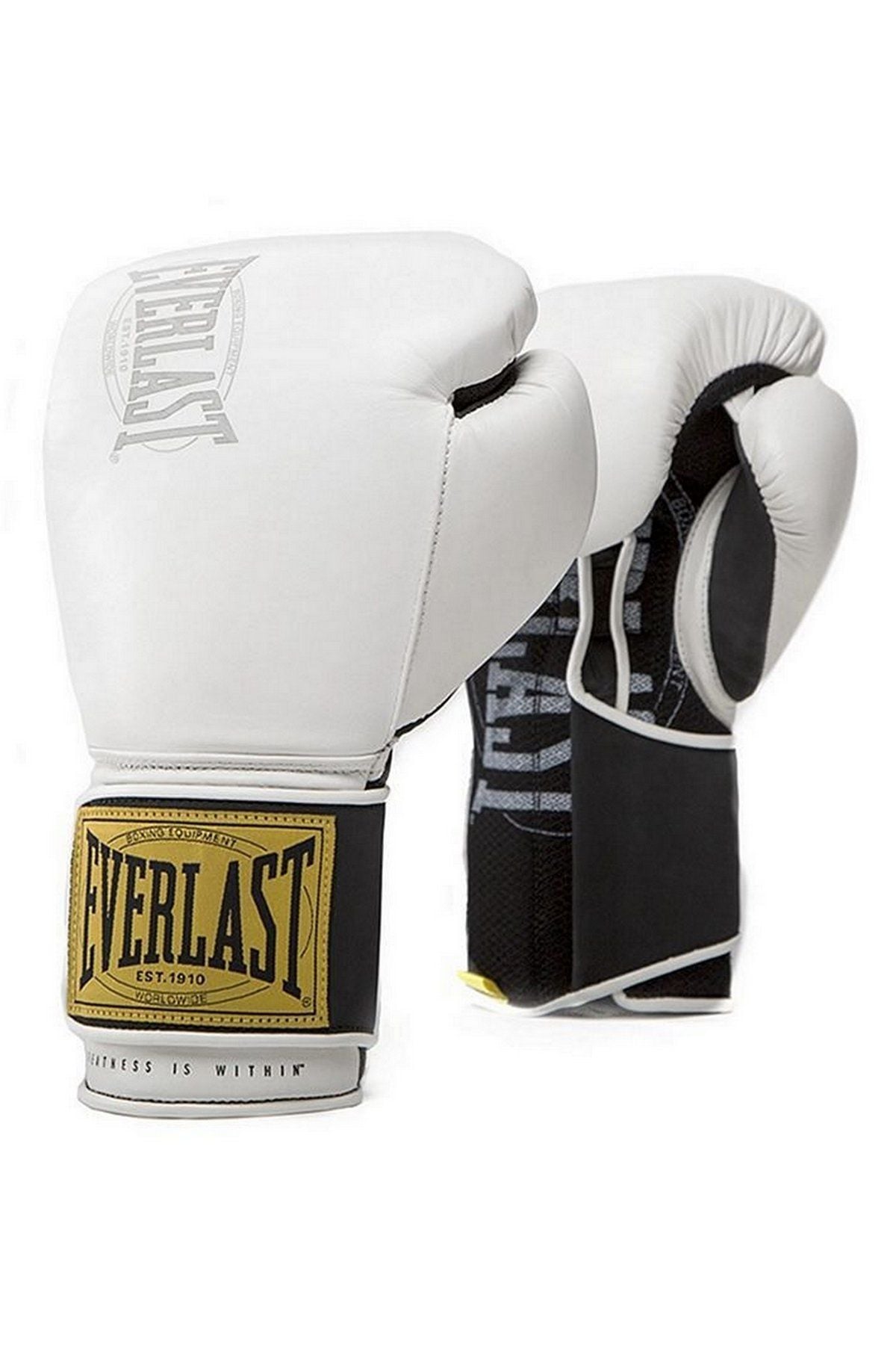Everlast 721371-70 Classic 1910 Leather Boxing Gloves Beyaz Boks Eldiveni 14 Oz