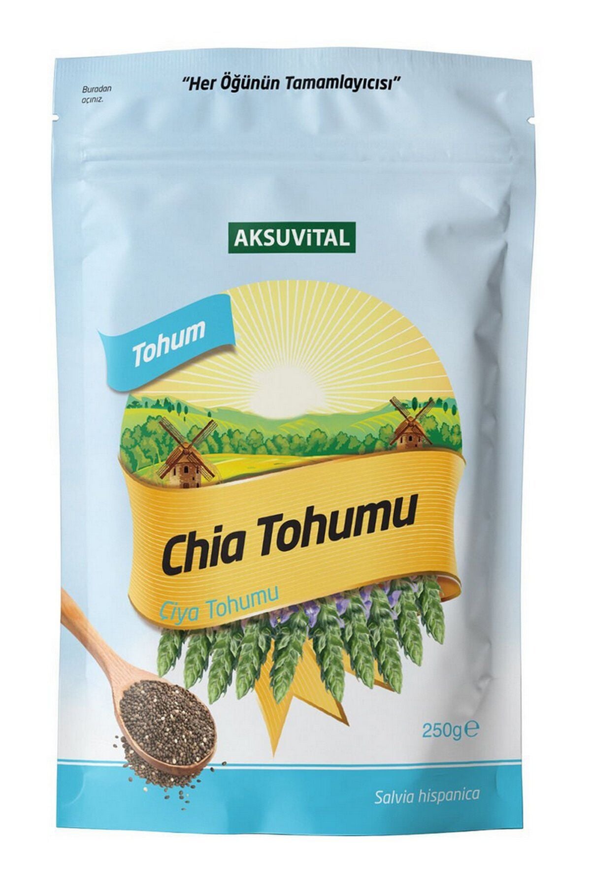 AksuVital Chia Tohumu Doypack 250g