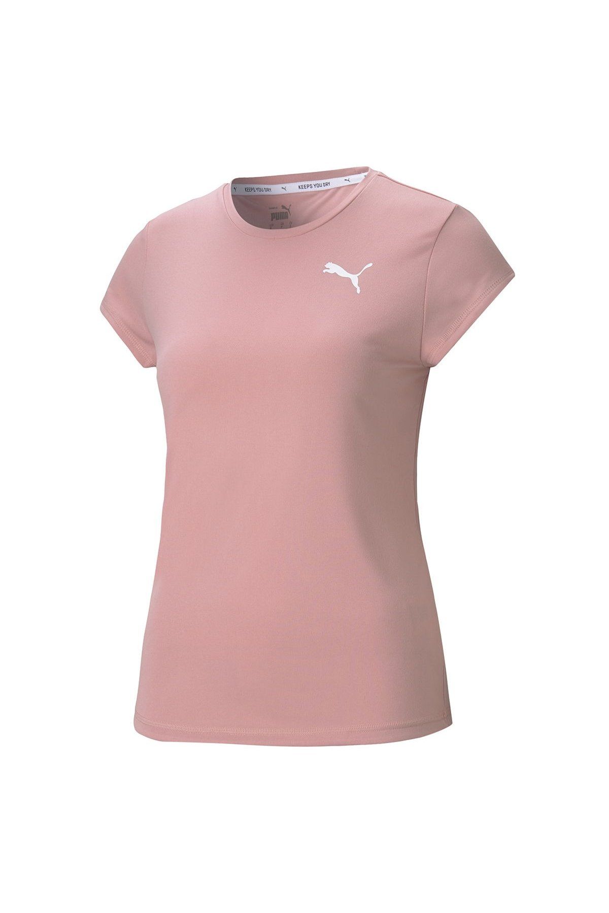 Puma Active Tee Sportstyle Bayan Günlük Tişört Pembe 58685780 L