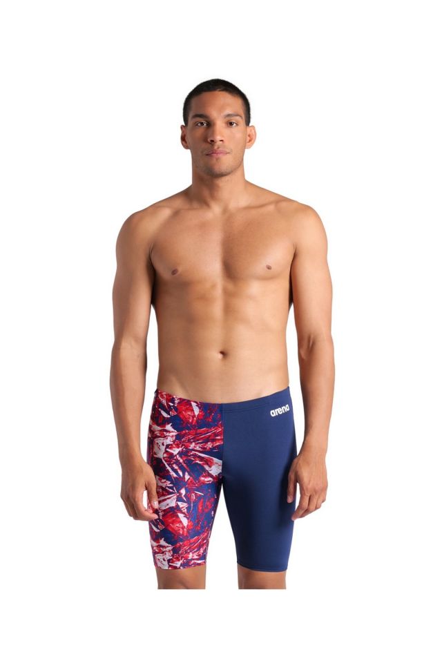 Arena Men's Team Crackle Swim Jammer Erkek Yüzücü Mayo Lacivert 008153417 75