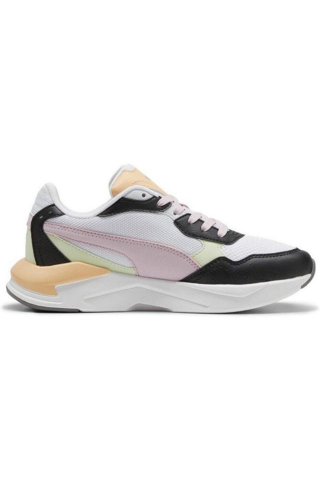 Puma X-Ray Speed Lite White-Grape Mist-Black-Green Bayan Koşu Ayakkabı Beyaz 38463946 40