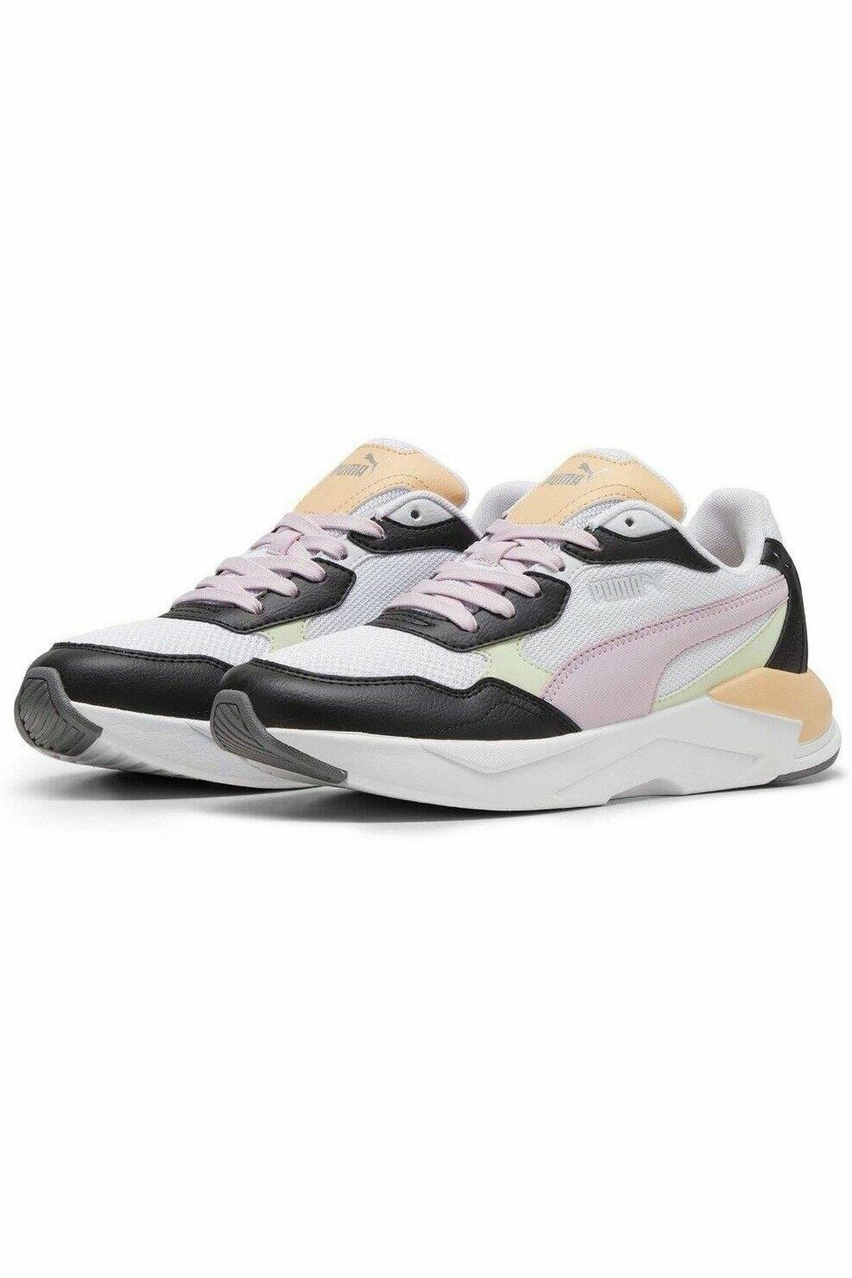 Puma X-Ray Speed Lite White-Grape Mist-Black-Green Bayan Koşu Ayakkabı Beyaz 38463946 37