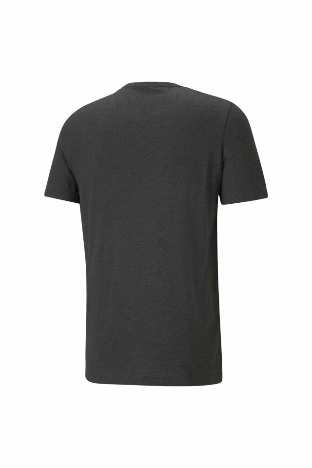 Puma ESS Heather Tee Sportstyle Erkek Günlük Tişört Gri 58673607 S