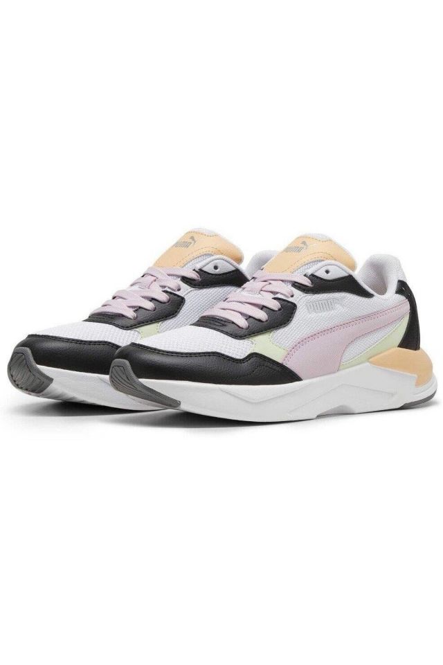 Puma X-Ray Speed Lite White-Grape Mist-Black-Green Bayan Koşu Ayakkabı Beyaz 38463946 38