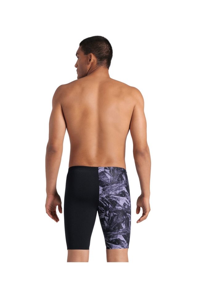Arena Men's Team Crackle Swim Jammer Erkek Yüzücü Mayo Siyah 008153500 75