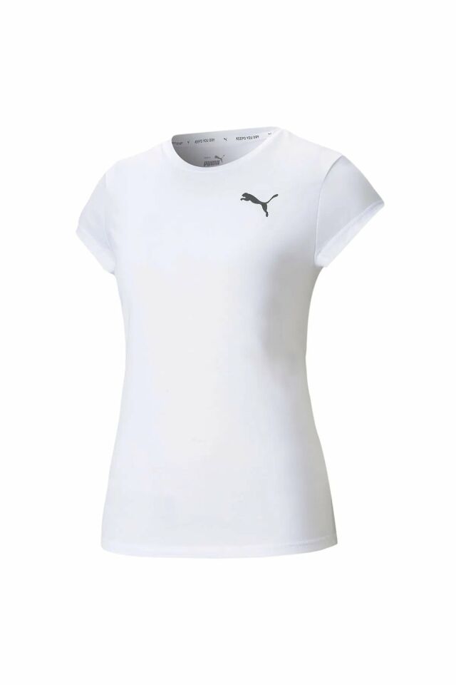 Puma Active Tee Sportstyle Unisex Günlük Tişört Beyaz 58685702 S