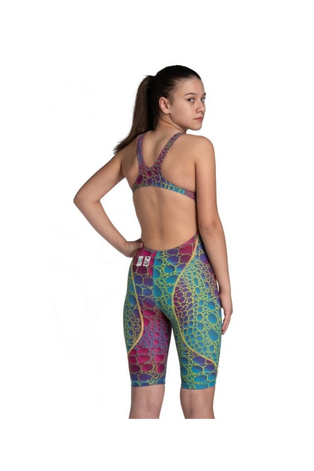 Arena Girls Powerskin St Next Le Ob Jr Kız Çocuk Yarış Mayosu Renkli̇ 006350303