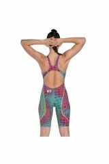 Arena Women's Powerskin St Next Le Ob Bayan Yüzücü Yarış Mayo Pembe/turkuaz 006349303 30