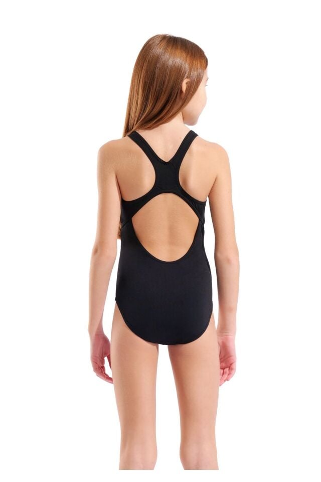 Arena Girl's Midnight Swimsuit Swim Pro Back Kız Çocuk Yüzücü Mayo Siyah 011789550 10-11