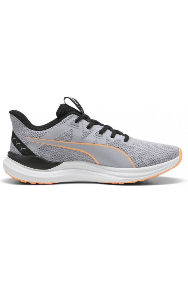 Puma Reflect Lite Gray-Fog Black-Neon Citrus Erkek Koşu Antrenman Ayakkabısı Gri 37876819 43
