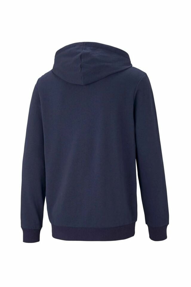 Puma Sportstyle Essentials Small Logo FZ Hoodie Erkek Sweatshirt Lacivert 58670476 XL