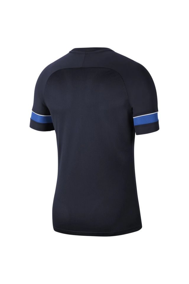 Nike Dri-Fit Academy 21 Top Ss Erkek Futbol Forma Tişört Lacivert CW6101-453
