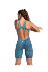 Arena Women's Powerskin Carbon Air2 Le Ob Bayan Karbon Yarış Mayosu Mavi̇ 006341203 36