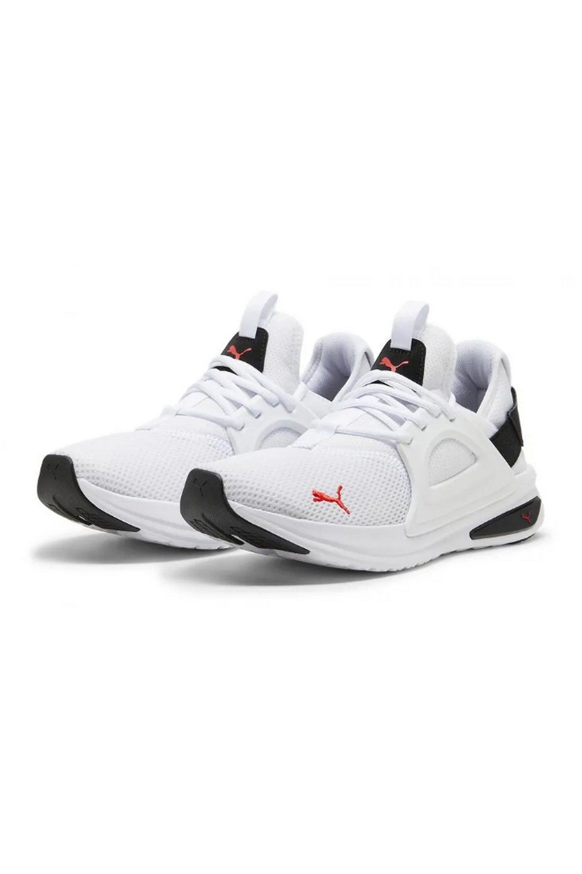 Puma Softride Enzo Evo Puma-White Puma-Black Red Erkek Koşu Ayakkabı Beyaz 37704823 40